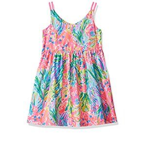 Lilly Pulitzer Rue Dress, Fan Sea Pants, Size 8 girls